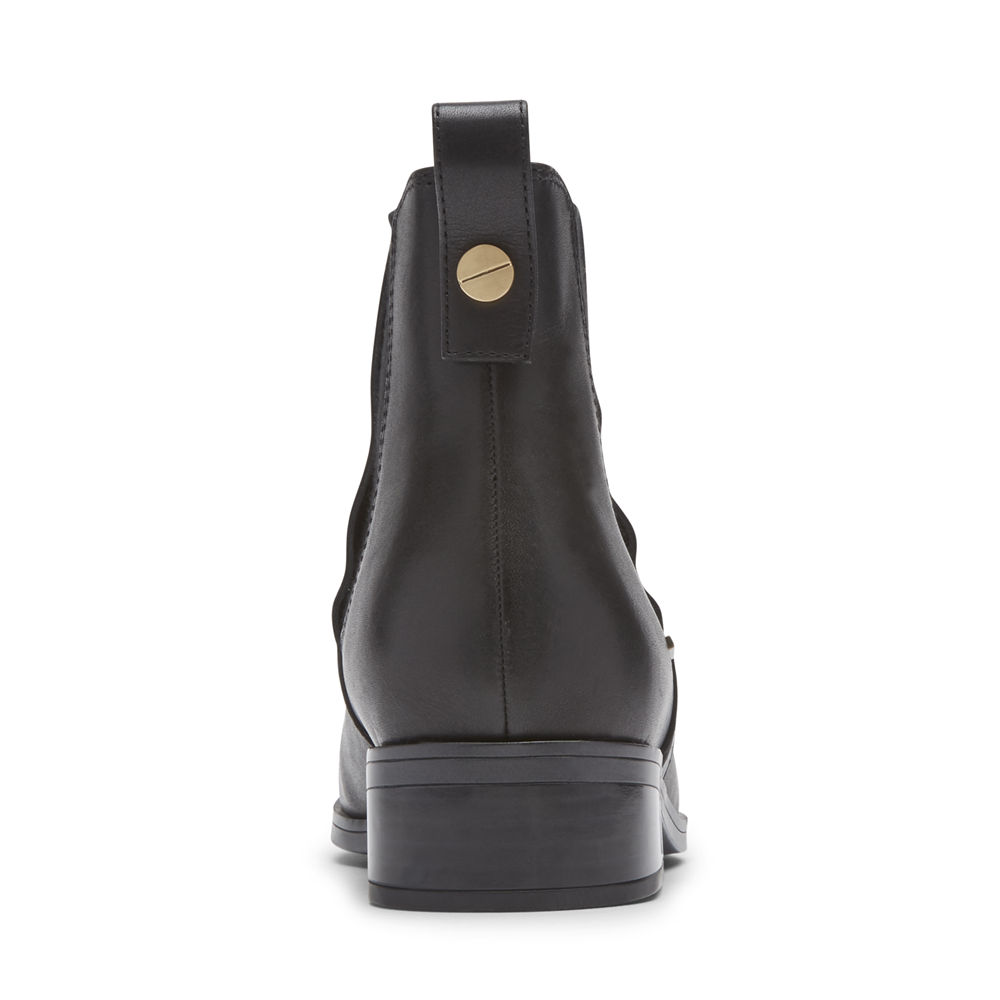 Rockport Støvler Dame Svart - Larkyn Chelsea - WEVD52906